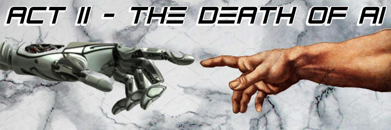 The death of ai unused banner